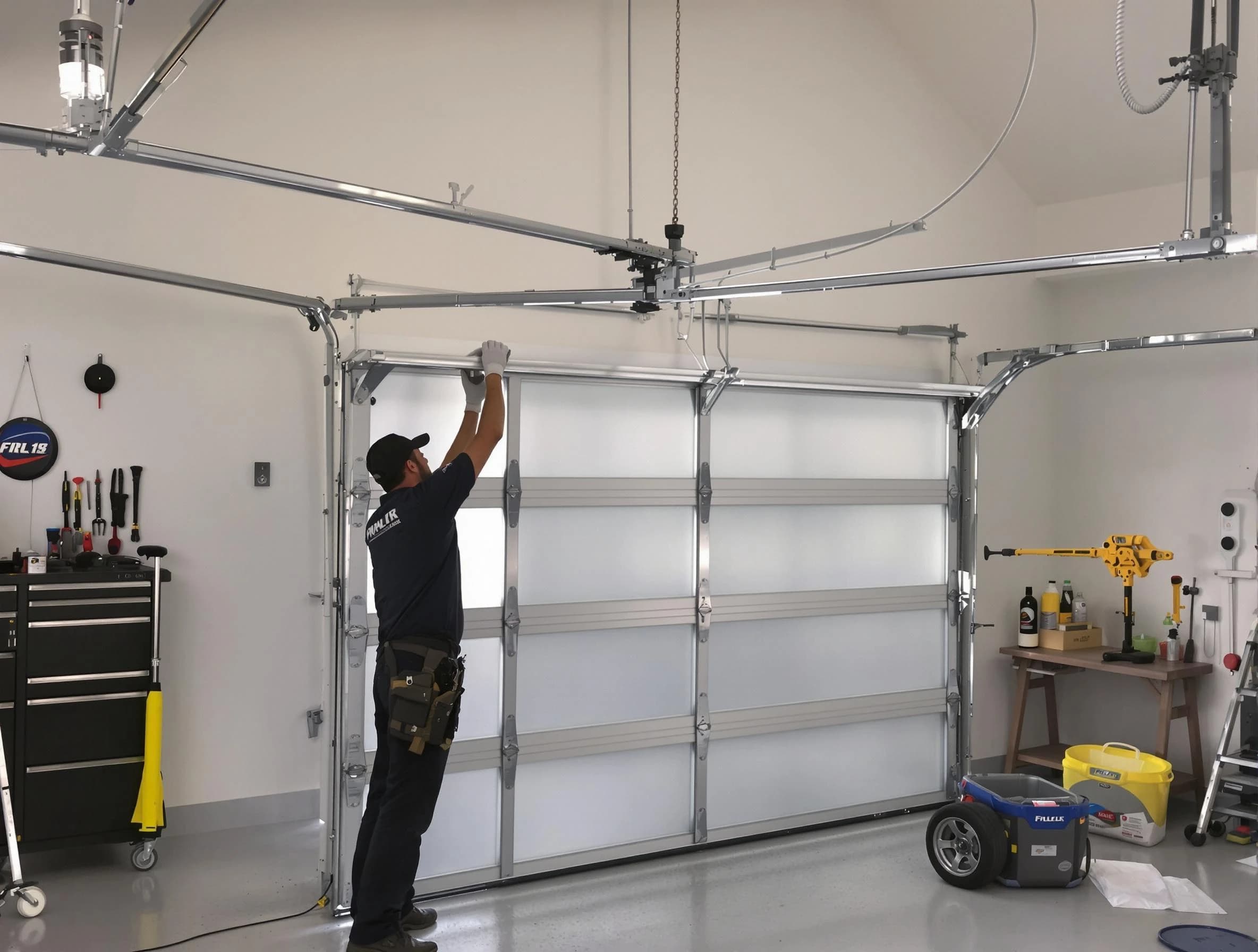 Somerset Garage Door Repair certified team performing precision garage door installation in Somerset